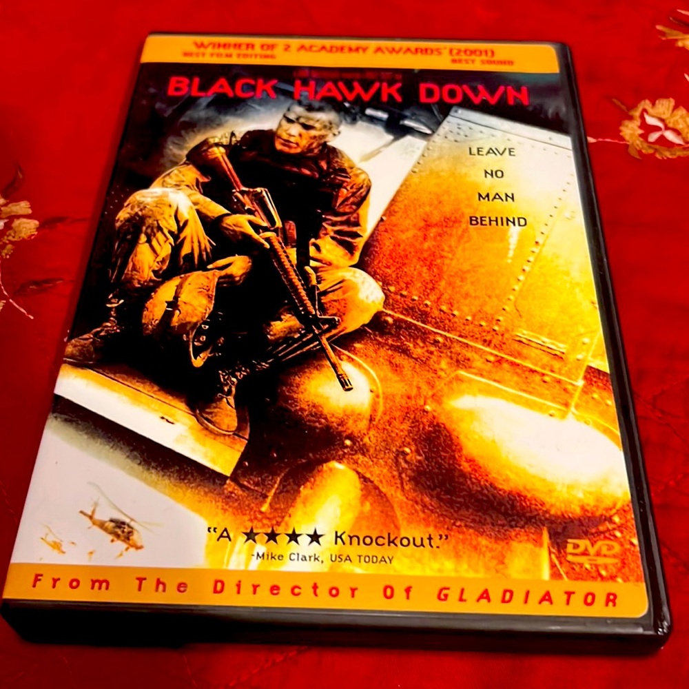 🔥"BLACK HAWK DOWN" A MUST SEE INTENSE ACTION FILM, DVD
